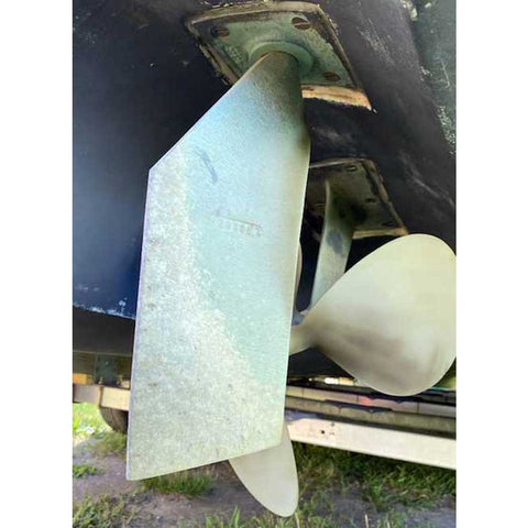 Rudder - 26385 Algonac 1-1/4" Post Diameter Keyed