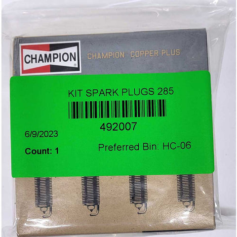 Spark Plug Set Ford 351 High Output 285 GT-40 Set Of 8 Indmar OEM 49-2007