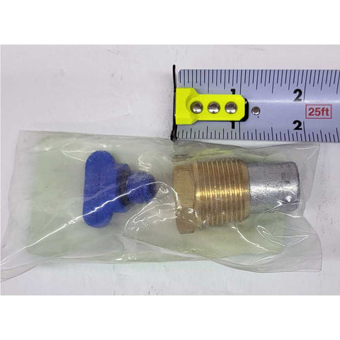 Anode Zinc With Blue Drain Plug V-Drive Transmission New Style Indmar OEM 49-5602