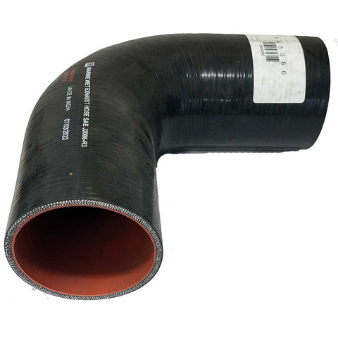 Formed Silicone Exhaust Hose Elbow 4" Indmar OEM 84-5066